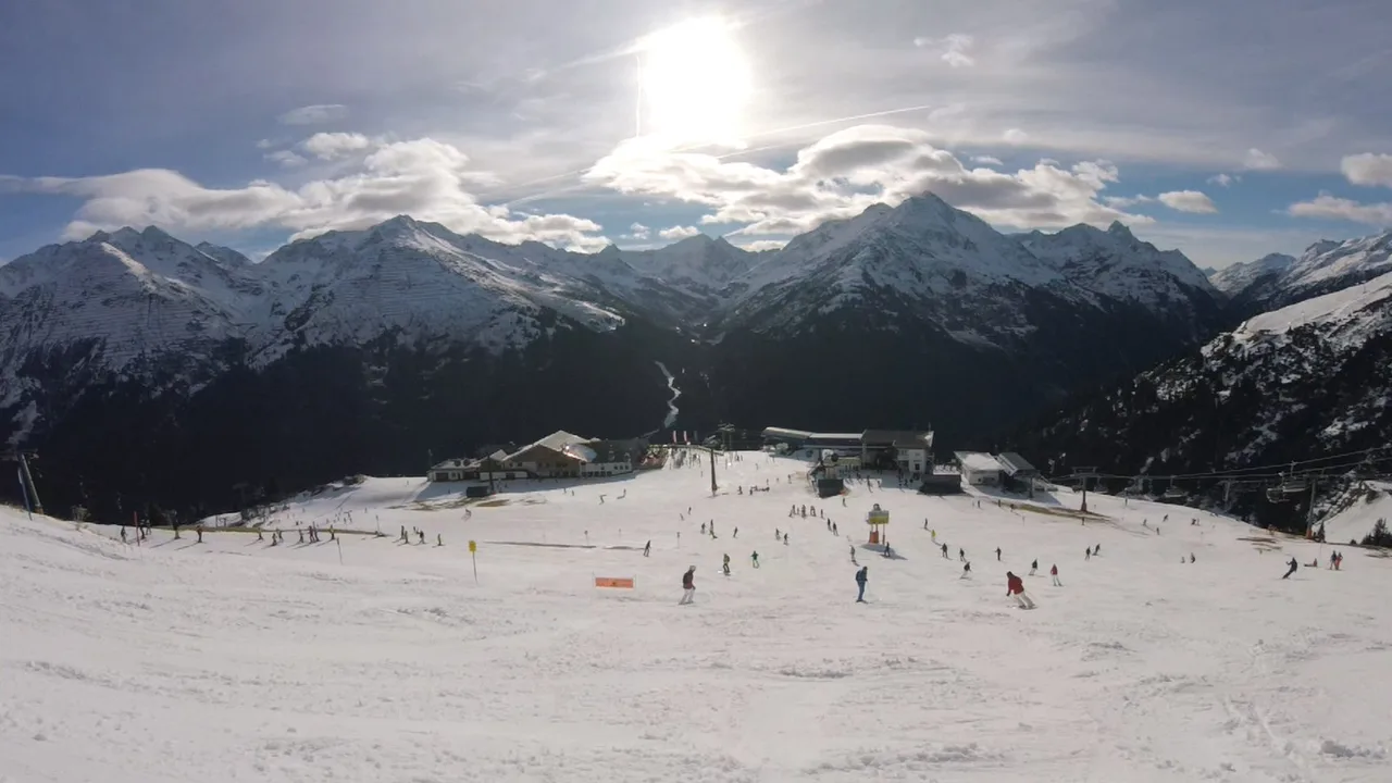 St Anton ski area, Austria