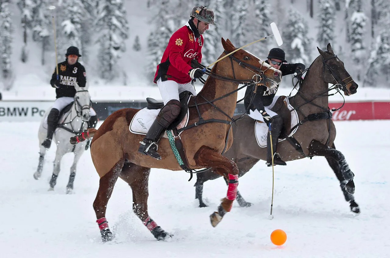 30th St. Moritz Polo World Cup on Snow - - Cartier vs Ralph Lauren