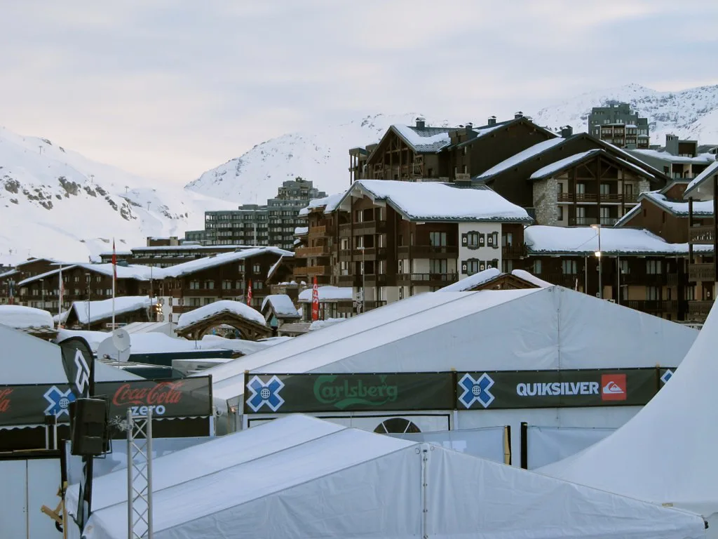 Tignes ski area, France