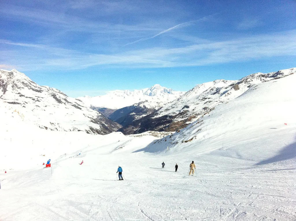 Mont blanc depuis Val d' Isère
