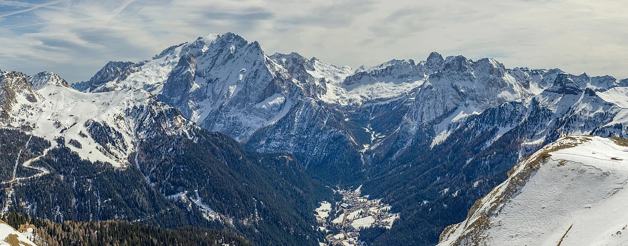 Val di Fassa Dolomites Belvedere Marmolada Ciampac Col Rodella