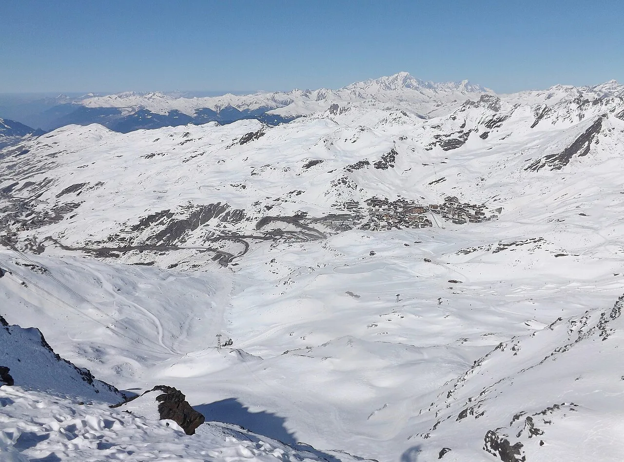 Val Thorens depuis Cime Caron