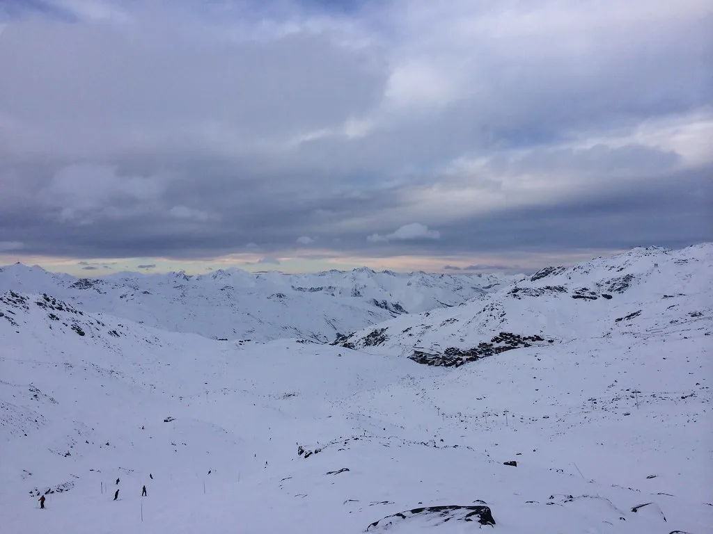 Val Thorens ski area, France