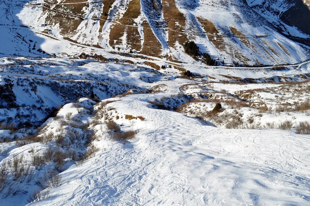 Piste noire "La procureuse" fermée, Valmorel