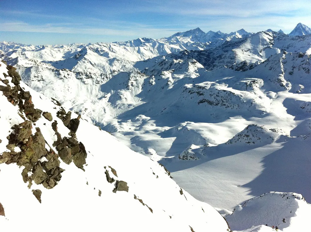 Verbier ski area, Switzerland