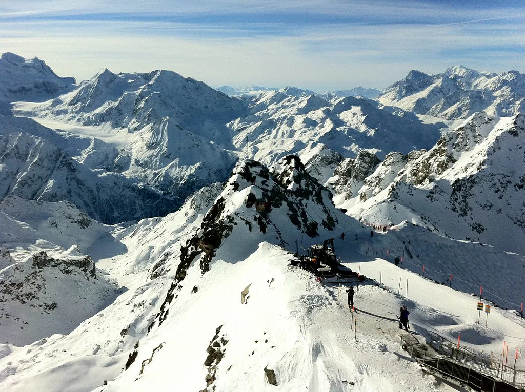 Verbier Ski Resort, Les 4 Vallees, Switzerland