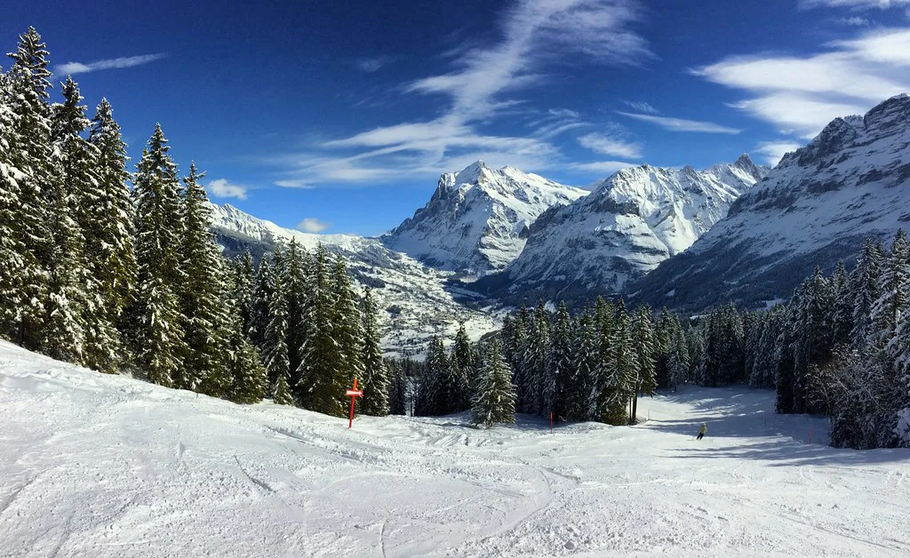 Wengen towards Grindenwald