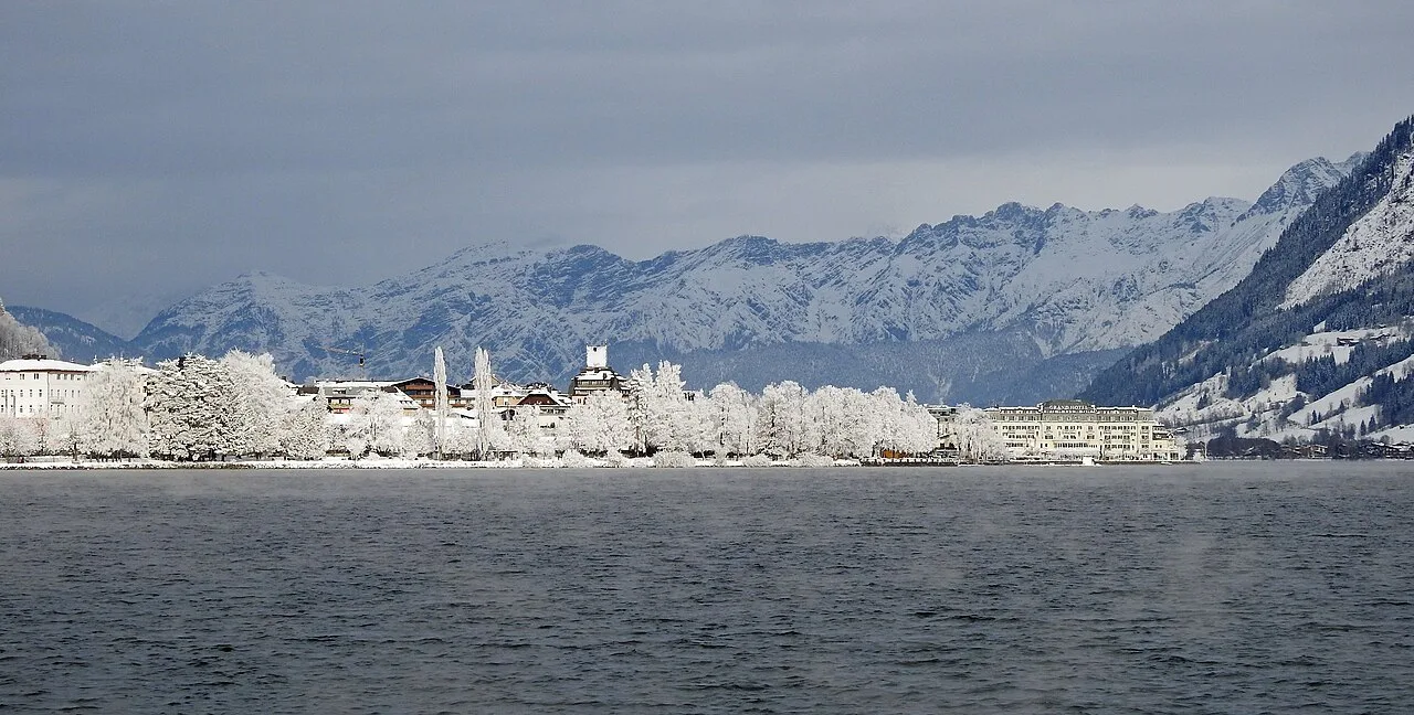Zell am See im Winter