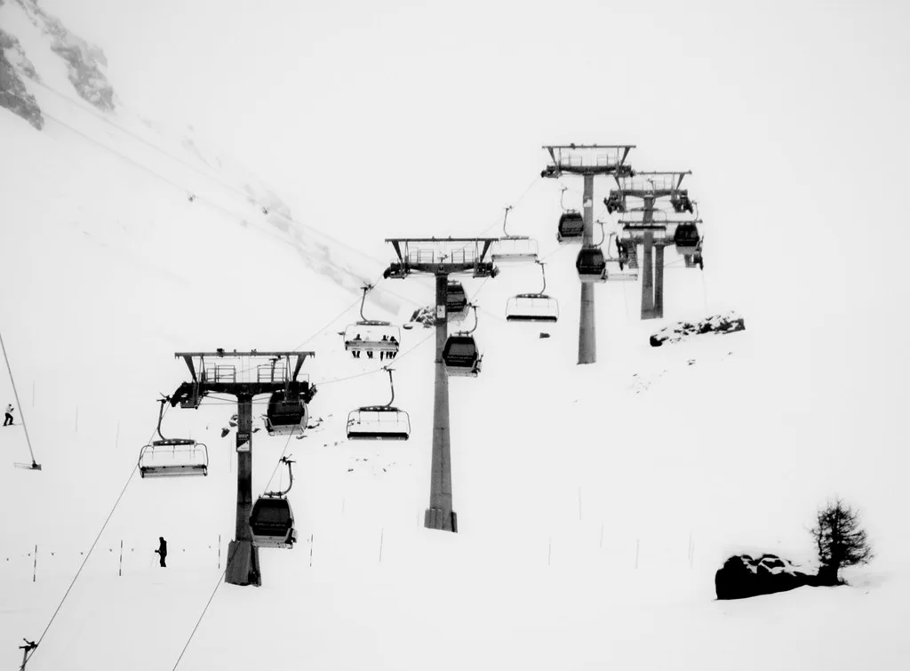 Ski Lift at Gornergratt #, Zermatt