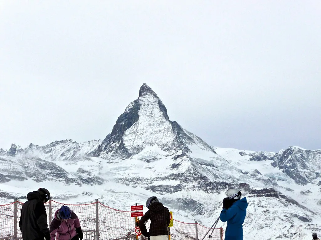 Zermatt ski area, Switzerland