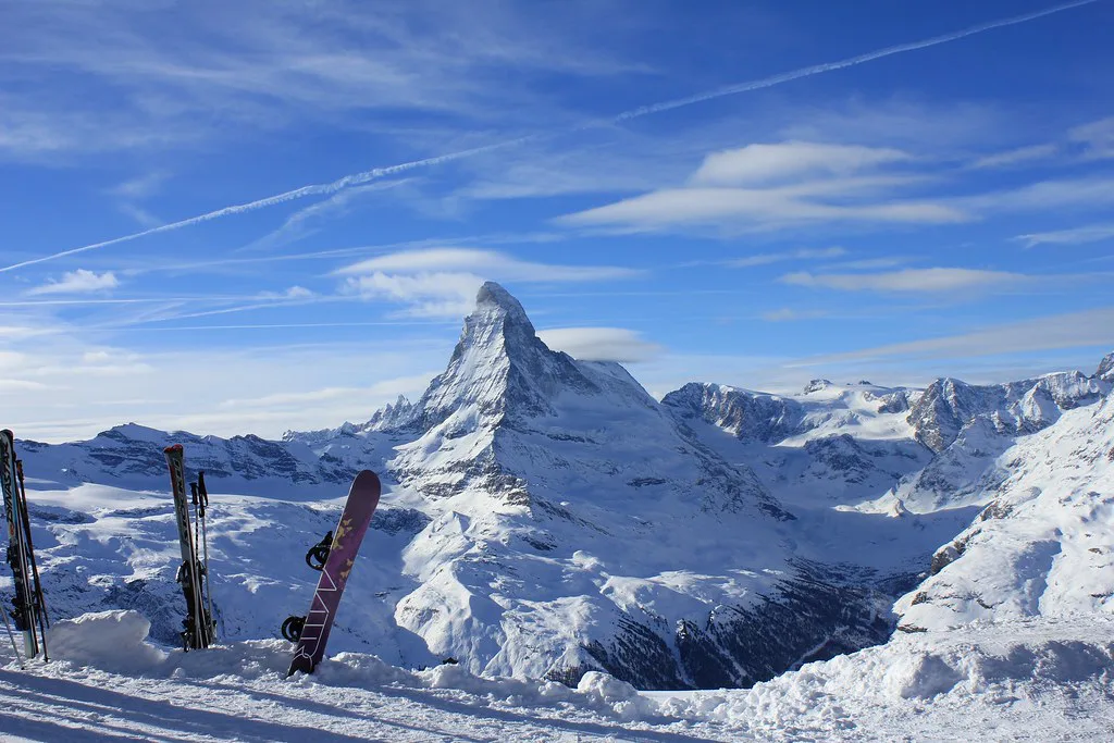 Matterhorn from Rothorn Paradise, Zermatt